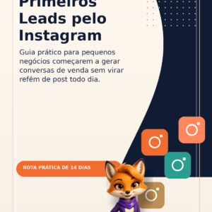 Capa Primeiros Leads pelo Instagram